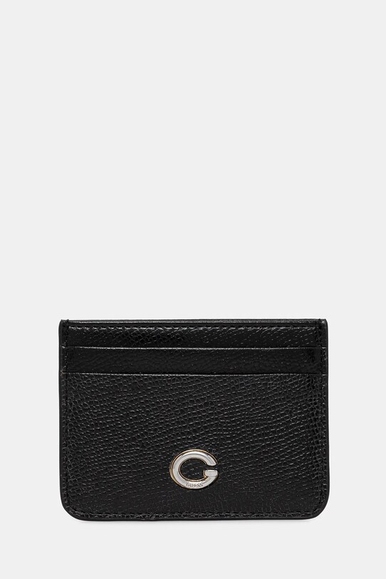 Δερμάτινη θήκη για κάρτες Guess θήκη για κάρτες μαύρο RW1762.P5201