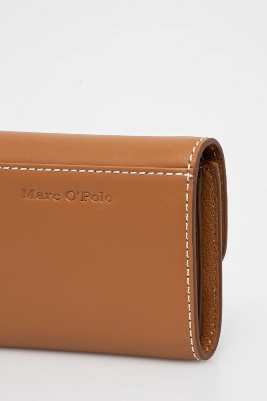 Αξεσουάρ Δερμάτινο πορτοφόλι Marc O'Polo 50319905702204 καφέ