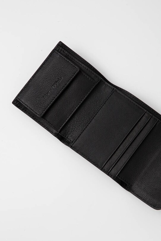 Δερμάτινο πορτοφόλι Marc O'Polo 50319905702204 μαύρο SS25