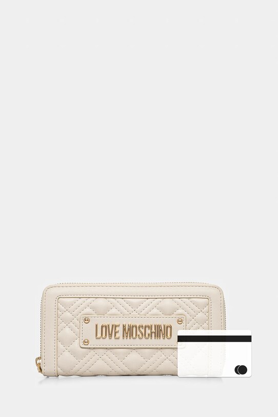 Πορτοφόλι Love Moschino JC5600PP0MLA0110 μπεζ
