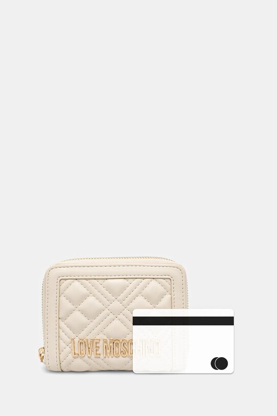 Πορτοφόλι Love Moschino JC5710PP0MLA0110 μπεζ