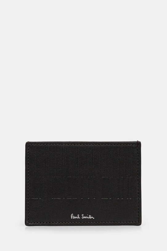 Θήκη για κάρτες Paul Smith θήκη για κάρτες μαύρο M1A.7629.PEMBOS