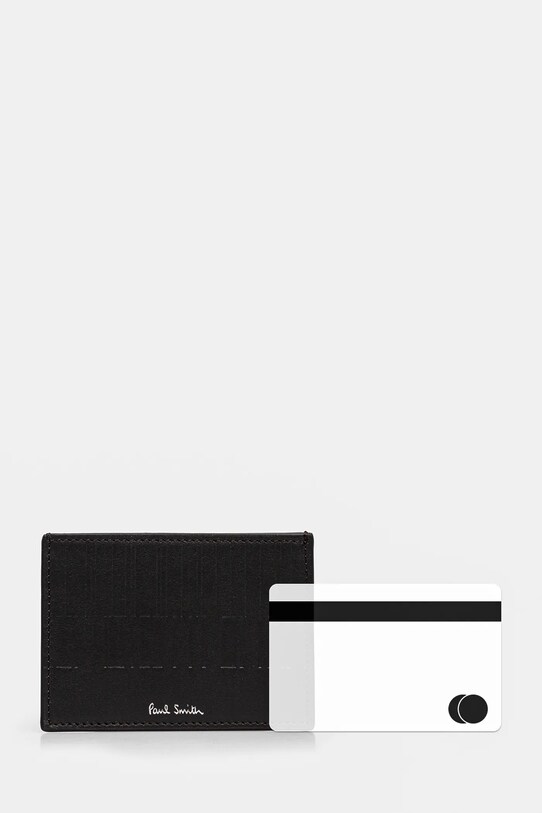 Θήκη για κάρτες Paul Smith M1A.7629.PEMBOS μαύρο