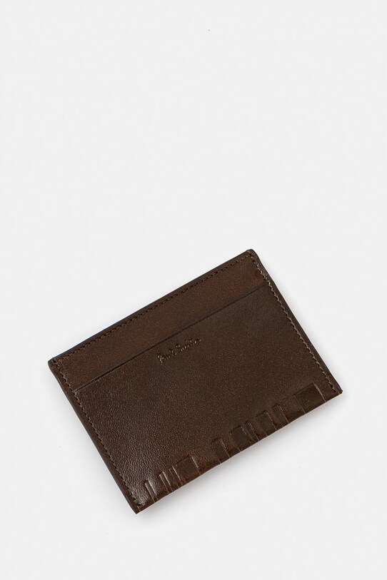 Θήκη για κάρτες Paul Smith M1A.8113.PSTFOE καφέ SS25