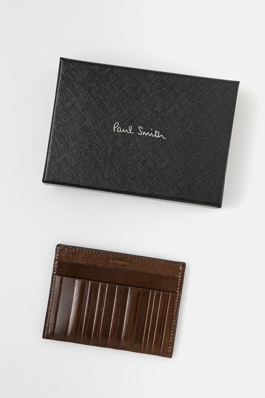 Αξεσουάρ Θήκη για κάρτες Paul Smith M1A.8113.PSTFOE καφέ