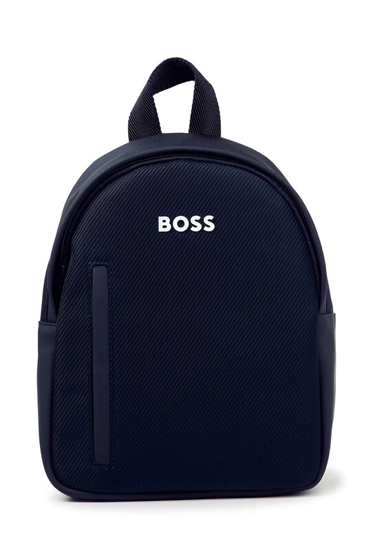 Παιδικό σακίδιο BOSS υφασμάτινο σκούρο μπλε J51710