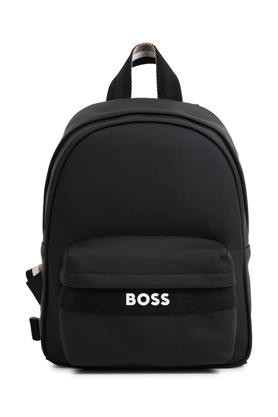 Παιδικό σακίδιο BOSS υφασμάτινο μαύρο J51713