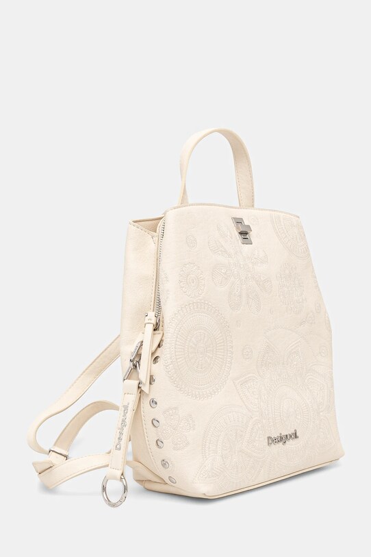 Σακίδιο πλάτης Desigual DEJAVU SUMY MINI ECRU 25SAKP28 μπεζ SS25