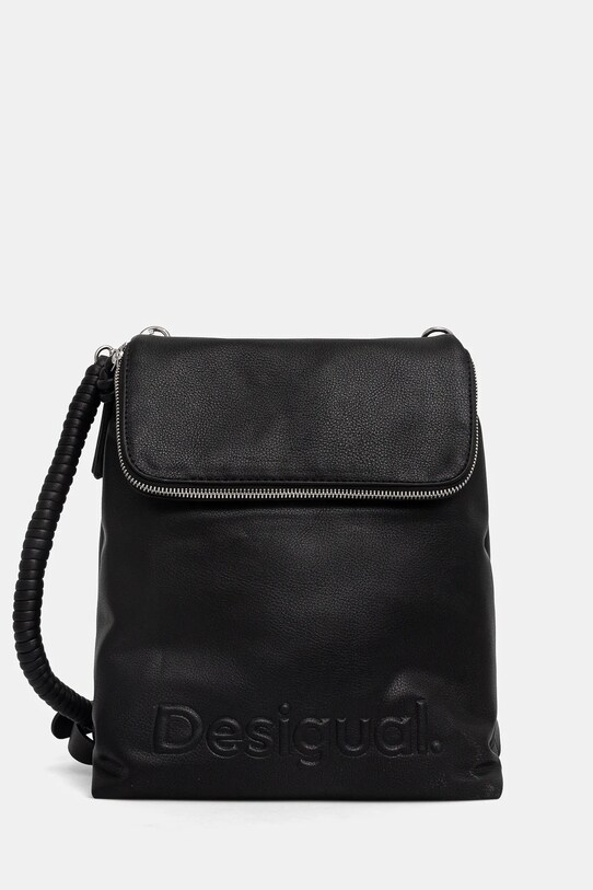 Σακίδιο πλάτης Desigual HALF HAMPTON BLACK συνθετικό μαύρο 25SAKP46