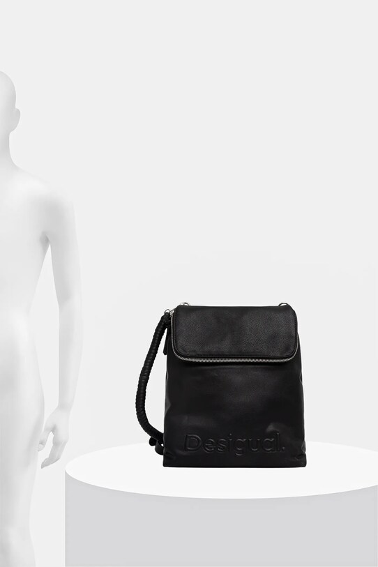 Σακίδιο πλάτης Desigual HALF HAMPTON BLACK 25SAKP46