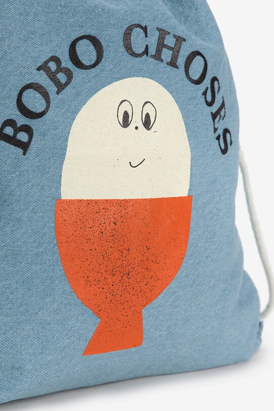 Αγορίστικα Παιδικό σακίδιο Bobo Choses Morning Egg 125AI027 μπλε