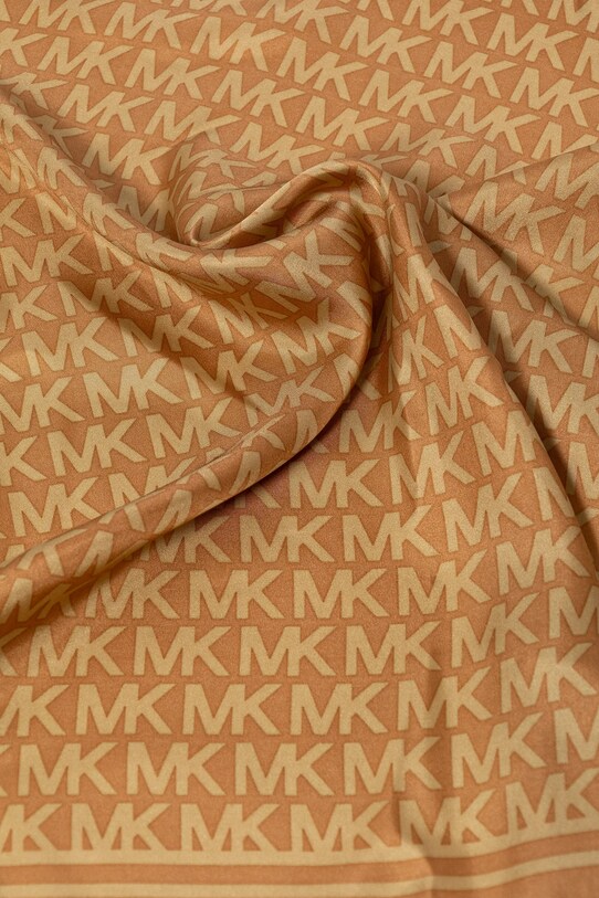 Αξεσουάρ Μεταξωτό φουλάρι MICHAEL Michael Kors 540219 καφέ