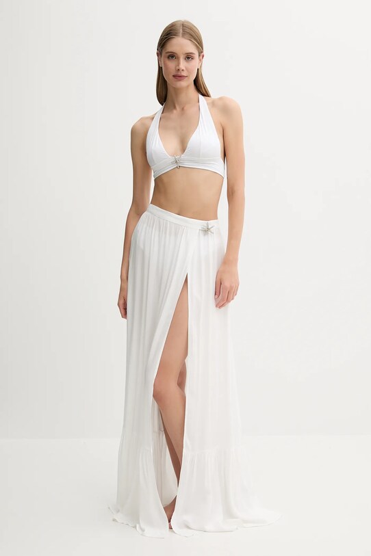 Φούστα παραλίας Guess E5GD05.WH3X2 λευκό SS25