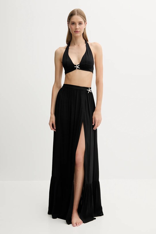 Φούστα παραλίας Guess E5GD05.WH3X2 μαύρο SS25