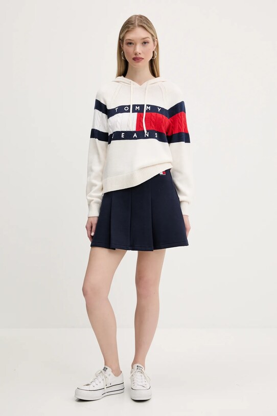 Φούστα Tommy Jeans DW0DW20268 σκούρο μπλε SS25