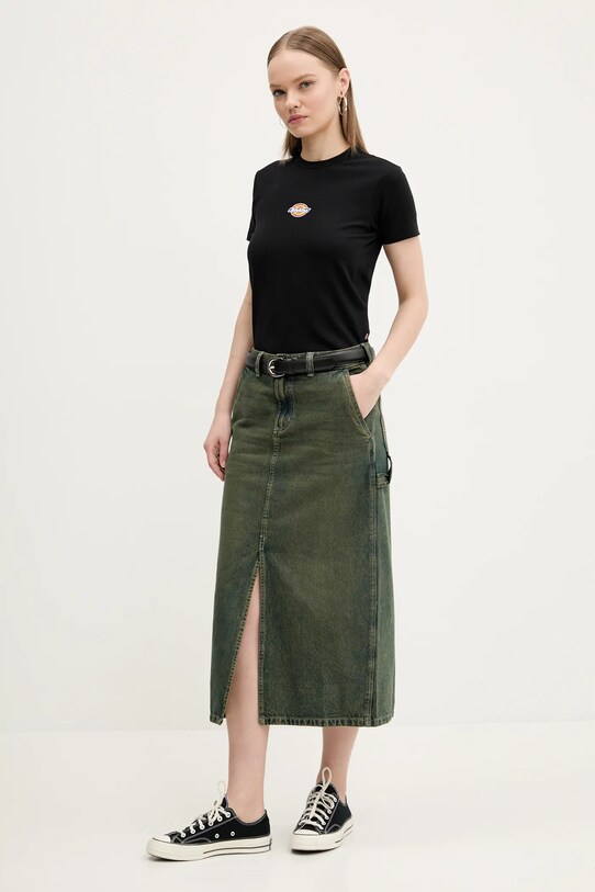 Τζιν φούστα Dickies DK0A866SK571 πράσινο SS25