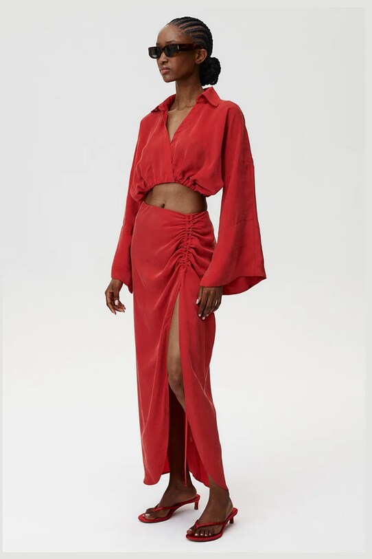 Φούστα Undress Code Rhea Skirt 907. κόκκινο SS25