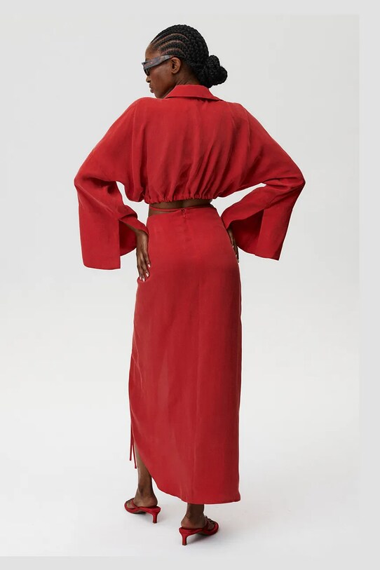 Φούστα Undress Code Rhea Skirt κόκκινο 907.