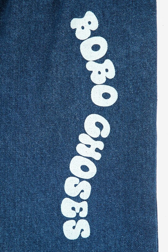 Αγορίστικα Παιδικά τζιν Bobo Choses Wavy 125AC146 μπλε