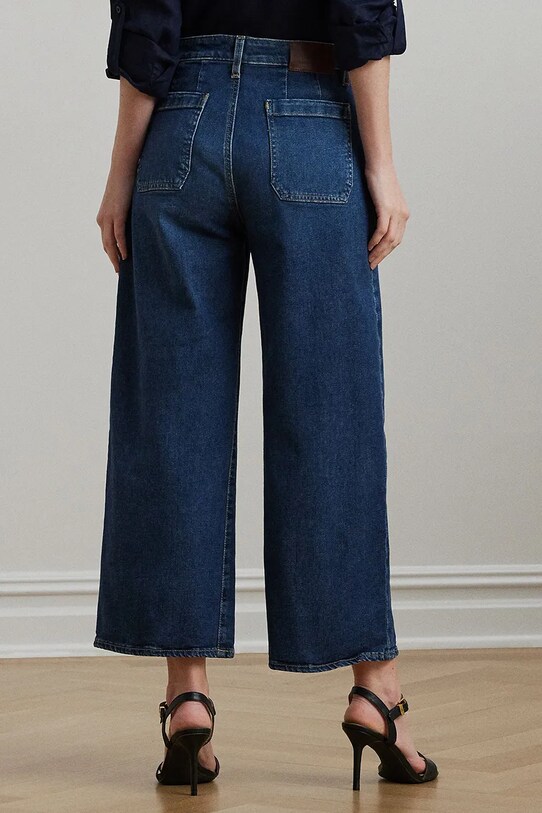 Βαμβακερό τζιν Lauren Ralph Lauren μπλε 200973246