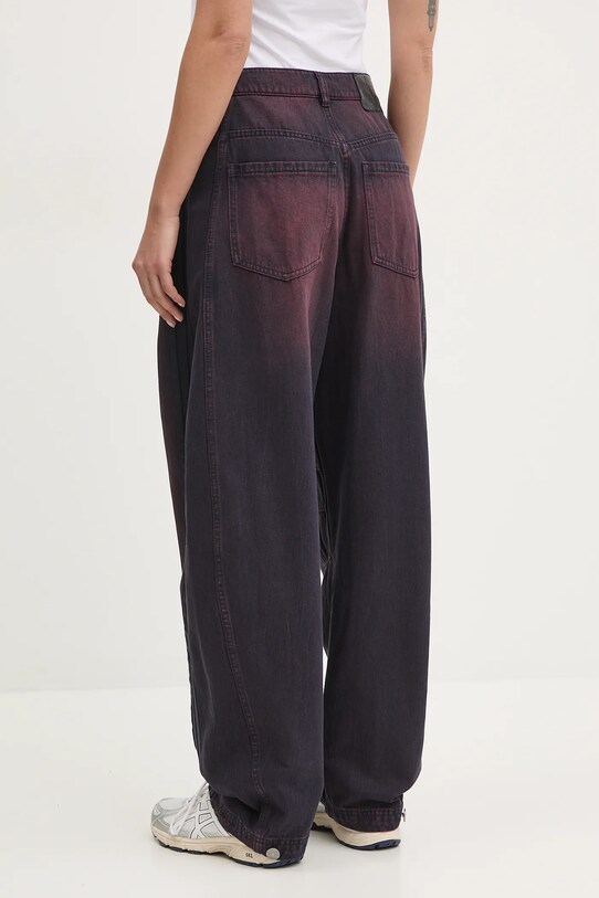Ρούχα Τζιν παντελόνι adidas Originals DENIM BN PANT JX9214 μωβ