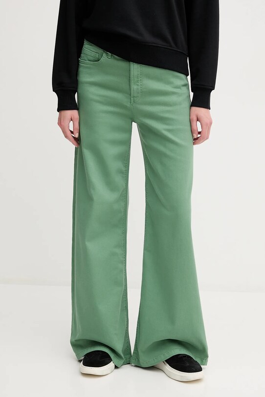 Τζιν παντελόνι United Colors of Benetton πράσινο 4WDDDE029