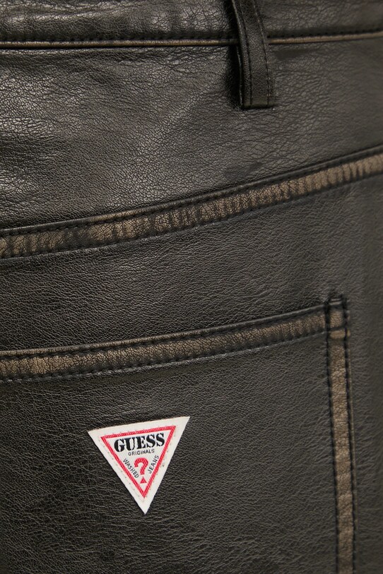 Ρούχα Παντελόνι Guess Originals W5RB57.WGTF0 μαύρο
