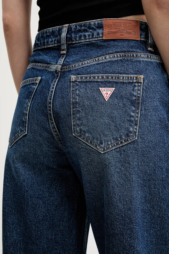 Τζιν παντελόνι Guess Jeans σκούρο μπλε W5RA0Y.D5M42