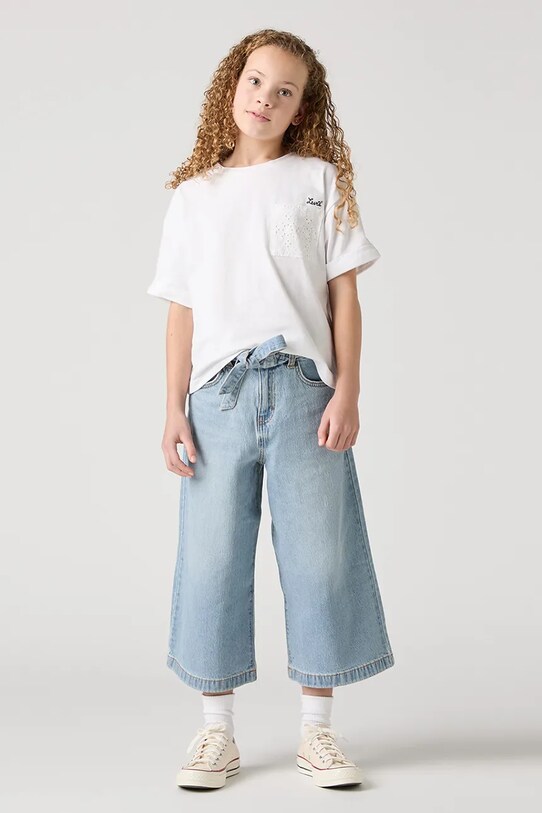 Τζιν παντελόνι Levi's XL CULOTTE με ρύθμιση μπλε 4EM406