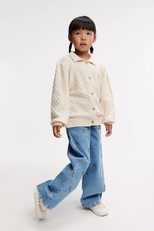 Τζιν παντελόνι Liewood Cesar Printed Denim Pants τζιν παντελονι μπλε LW19921