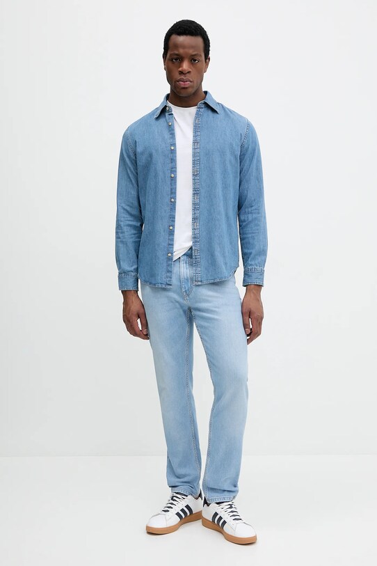 Τζιν παντελόνι Sisley 4MCPSE02I μπλε SS25