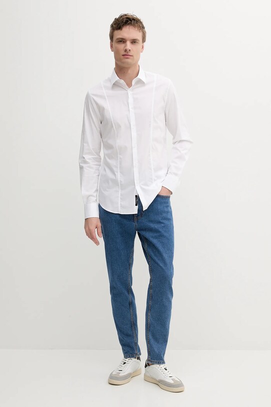 Τζιν παντελόνι Sisley 4MCPSE02H σκούρο μπλε SS25