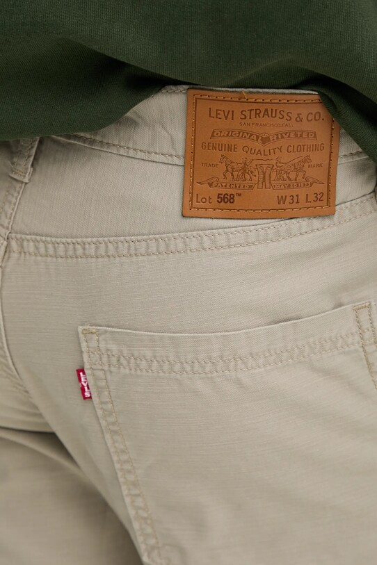 Τζιν παντελόνι Levi's 568 LOOSE STRT CARGO 000LP.0005 γκρί