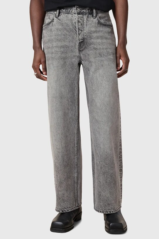 Τζιν παντελόνι AllSaints LENNY M004EC γκρί SS25
