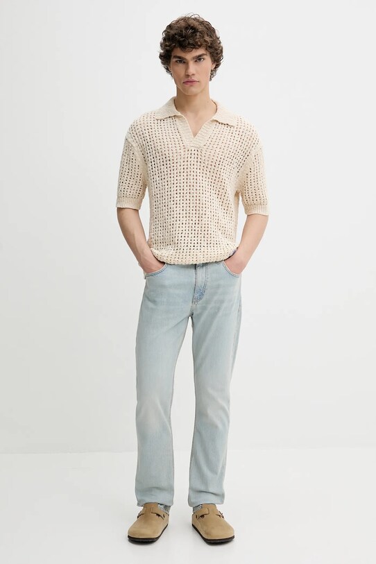 Τζιν παντελόνι Guess Jeans M5GA1C.D5M51 μπλε SS25