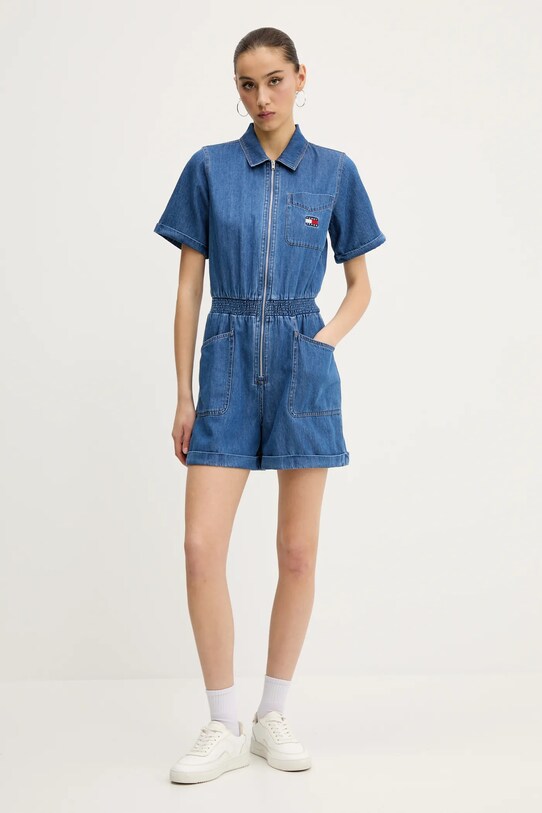 Ολόσωμη φόρμα τζιν Tommy Jeans DW0DW20371 μπλε SS25