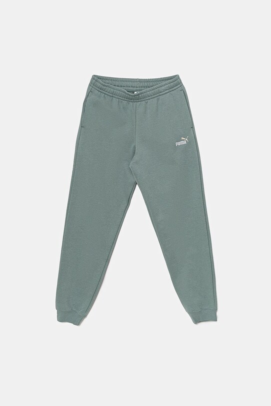 Παιδικό φούτερ Puma ESS 2 COLOR No. 1 Logo Sweatpants FL πλεκτό ύφασμα πράσινο 685824