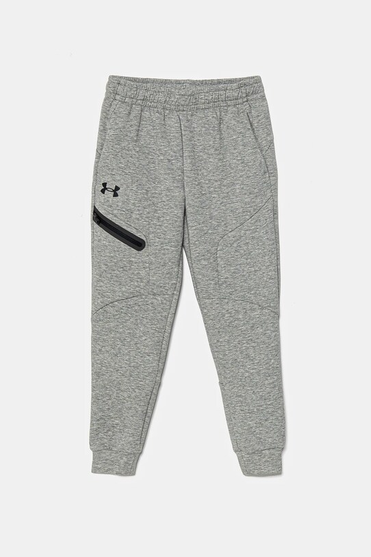 Παιδικό φούτερ Under Armour Unstoppable Flc Jogger με ελαστάν γκρί 1386689