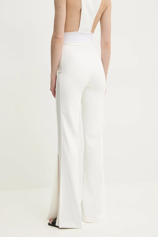 Παντελόνι Elisabetta Franchi PA06951E2 λευκό SS25