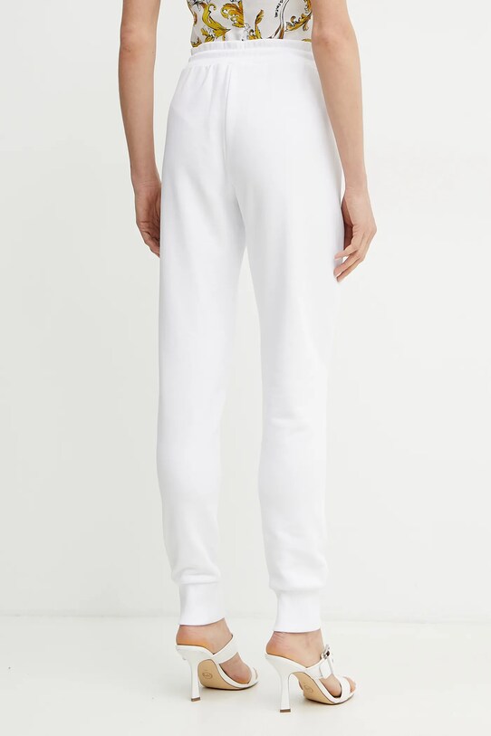 Ρούχα Βαμβακερό παντελόνι Versace Jeans Couture 78HAAT06.CF01T λευκό