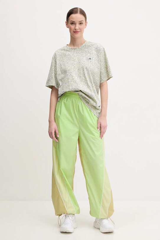 Παντελόνι adidas by Stella McCartney JI5134 πράσινο SS25