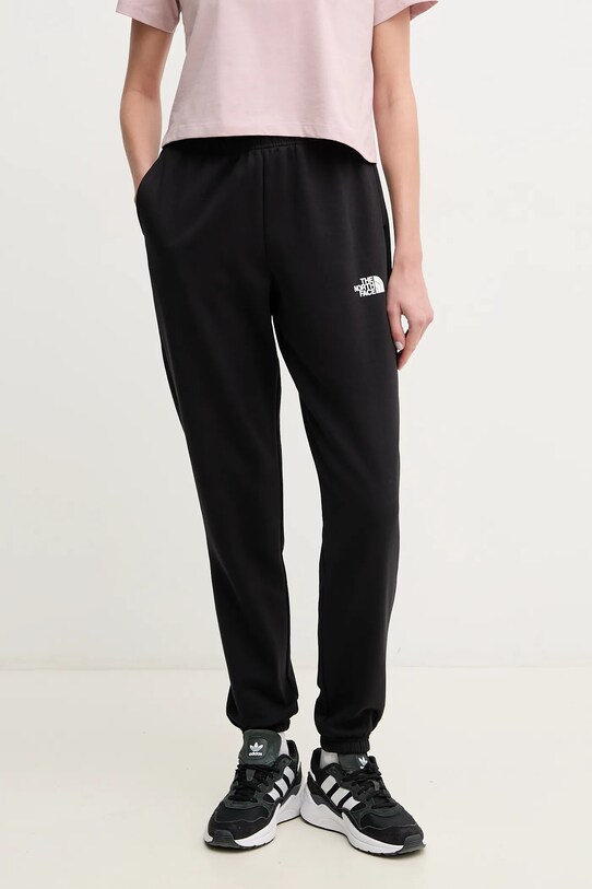 Παντελόνι φόρμας The North Face Simple Dome πλεκτό ύφασμα μαύρο NF0A8C1YJK31