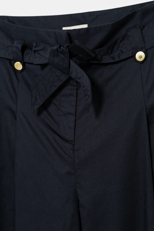 Ρούχα Βαμβακερό παντελόνι Barbour Elsie LTR0385NY99 σκούρο μπλε