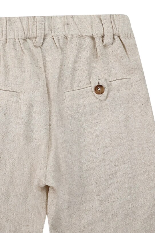Παντελόνι με λινό μείγμα για παιδιά Donsje Dado Trousers 4079500.98.128 μπεζ