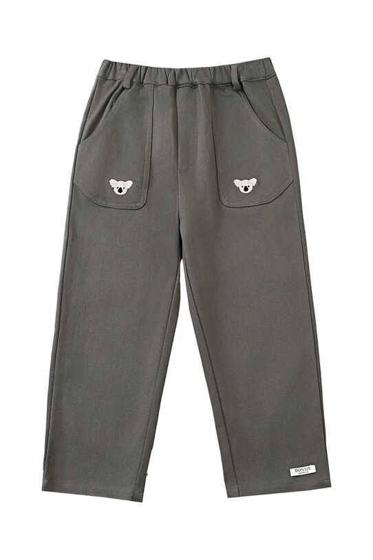 Βρεφικό βαμβακερό παντελόνι Donsje Kassim Trousers Koala 4096302.68.92 γκρί SS25