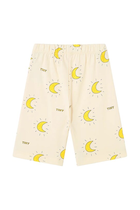 Βρεφικό βαμβακερό παντελόνι Tinycottons MIDNIGHT SUN BABY PANT SS25.024 κίτρινο SS25