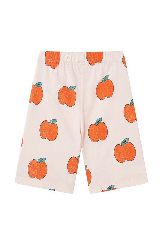 Αγορίστικα Βρεφικό βαμβακερό παντελόνι Tinycottons APPLES BABY PANT SS25.039 κίτρινο