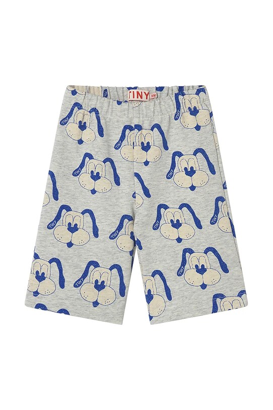 Βρεφικό παντελόνι Tinycottons DOGS BABY PANT στάμπα γκρί SS25.468