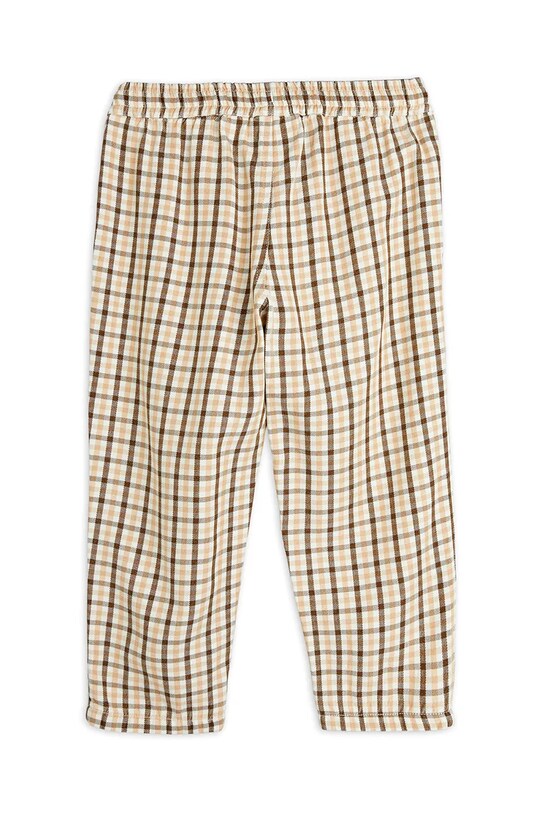 Αγορίστικα Παιδικό παντελόνι Mini Rodini Gingham 2523016113 μπεζ