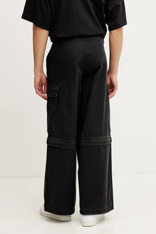 Ρούχα Βαμβακερό παντελόνι adidas Originals CARGO PANTS JY6293 μαύρο